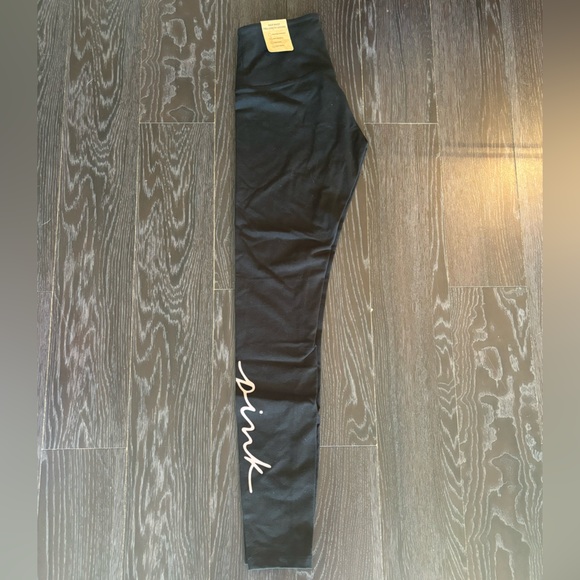 PINK Black Leggings - Picture 3 of 5